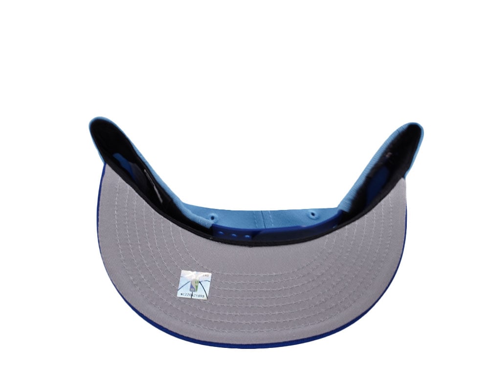 New Era Los Angeles Lakers 17x Champs Sky Blue Two Tone Edition 9Fifty Snapback Casquette