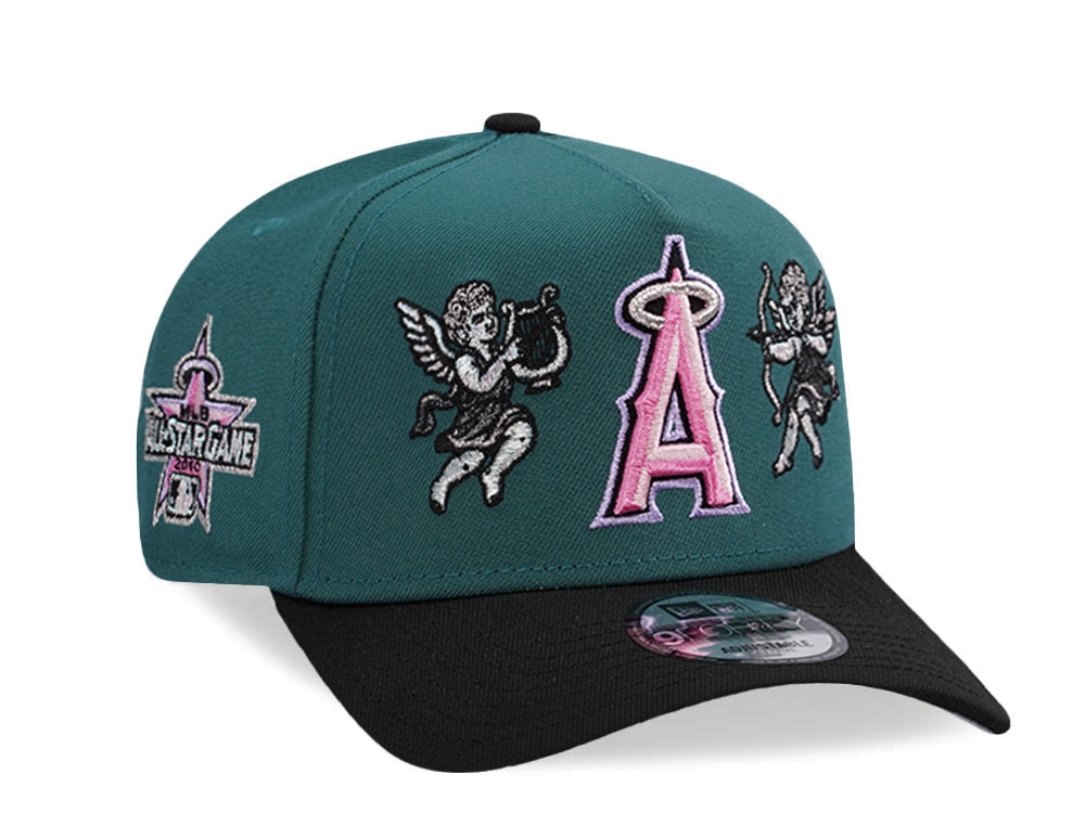 New Era Anaheim Angels All Star Game Cupids Pine Two Tone Edition 9Forty A Frame Snapback Casquette