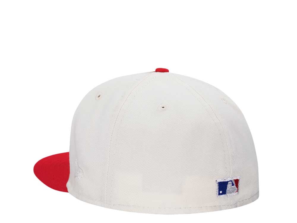 New Era Texas Rangers Arlington Stadium Chrome Throwback Two Tone Edition 59Fifty Fitted Casquette