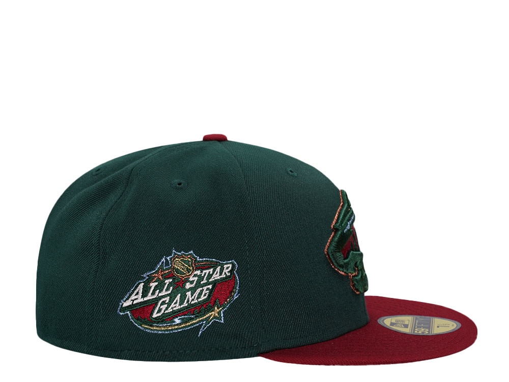 New Era Minnesota Wild All Star Game 2004 Two Tone Edition 59Fifty Fitted Casquette