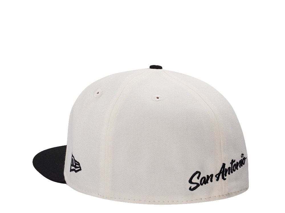 New Era San Antonio Spurs NBA on NBC Chrome Two Tone Edition 59Fifty Fitted Casquette