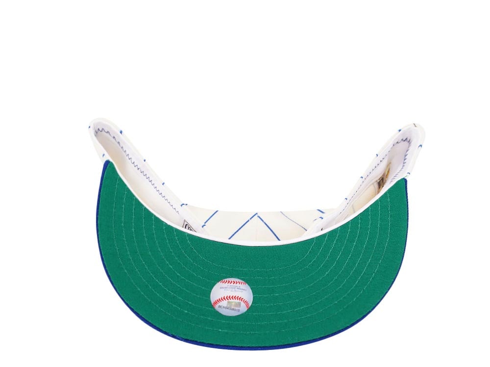 New Era Milwaukee Brewers 50th Anniversary Pinstripe Heroes Elite Edition 59Fifty Fitted Casquette