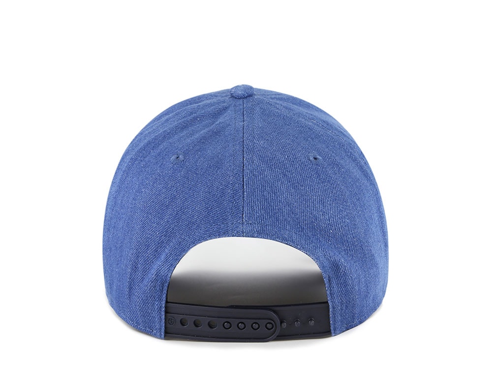 47Brand New York Yankees Timber Blue Denim Edition MVP Snapback Casquette