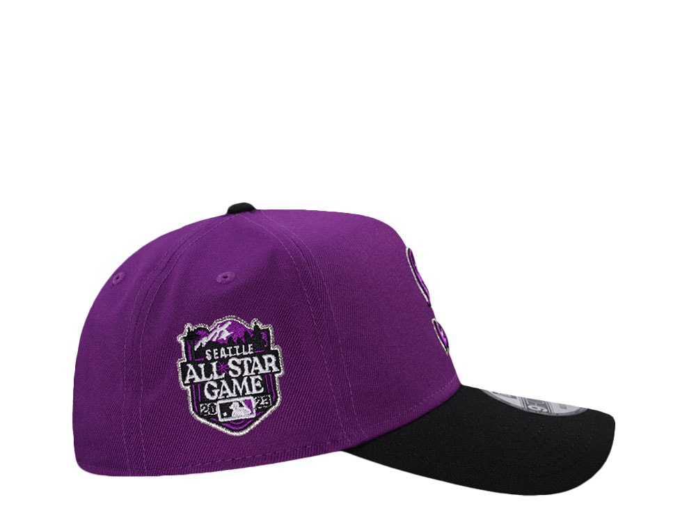 New Era Seattle Mariners All Star Game 2023 Grape Two Tone Edition 9Forty A Frame Snapback Casquette