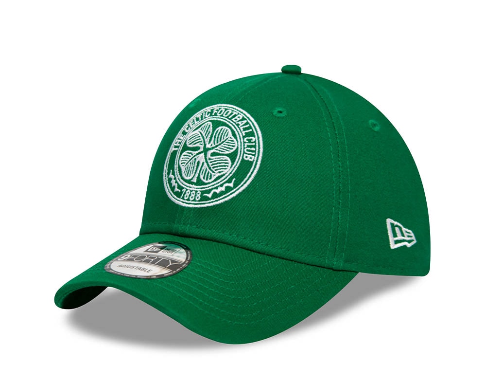 New Era FC Celtic Core Green Edition 9Forty Strapback Casquette