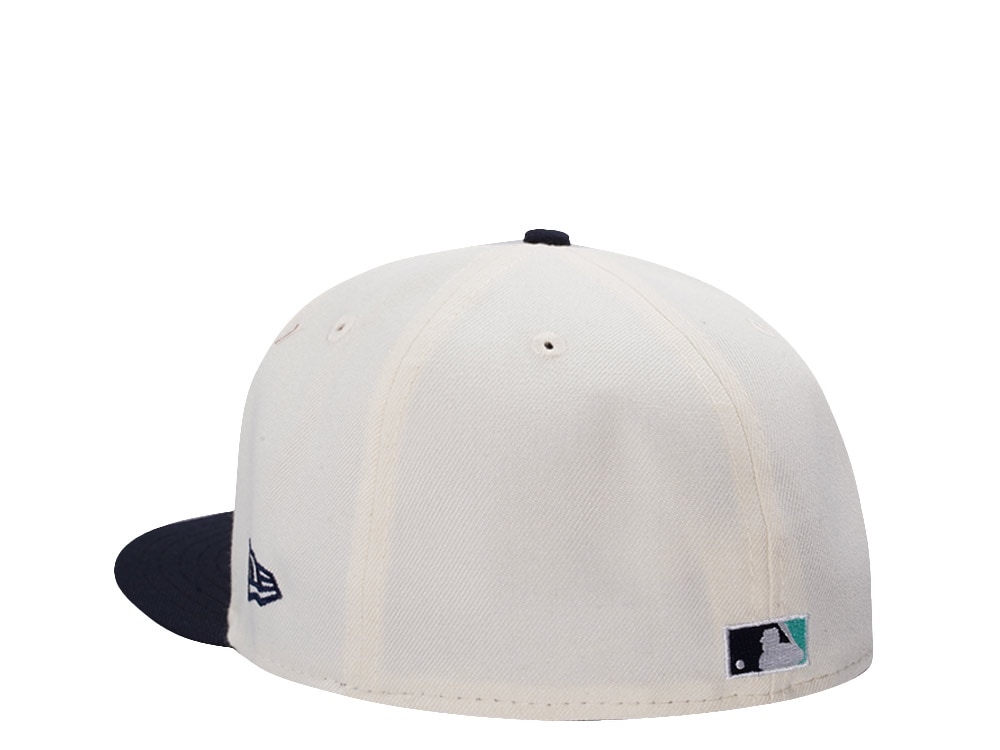 New Era Seattle Mariners 40th Anniversary Mermaid Chrome Two Tone Editon 59Fifty Fitted Casquette