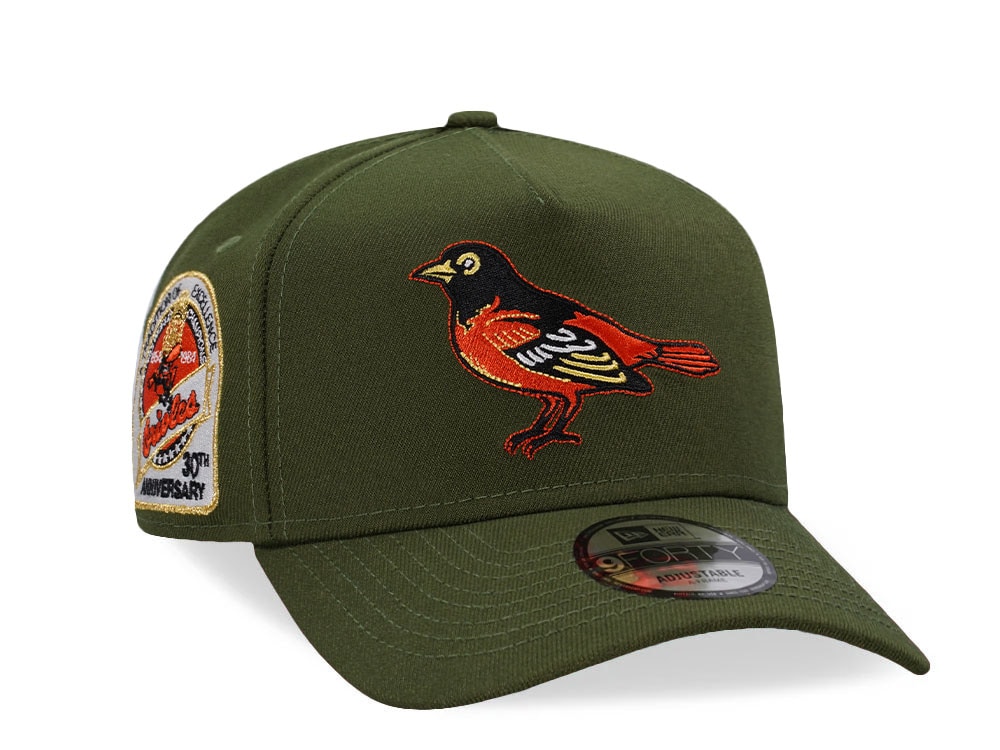 New Era Baltimore Orioles 30th Anniversary Rifle Prime Edition 9Forty A Frame Snapback Casquette