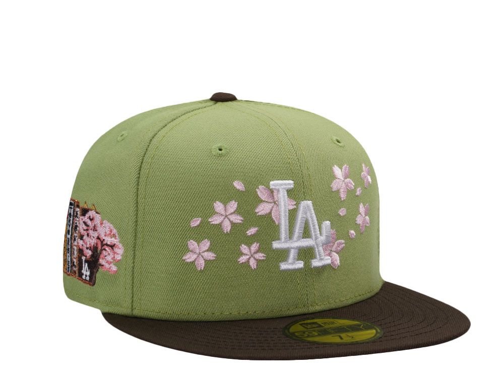 New Era Los Angeles Dodgers Tokyo Series 2025 Matcha Two Tone Edition 59Fifty Fitted Casquette