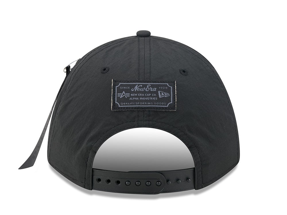 New Era Alpha Industries Los Angeles Dodgers Black Prime Edition 9Forty M Crown A Frame Snapback Casquette