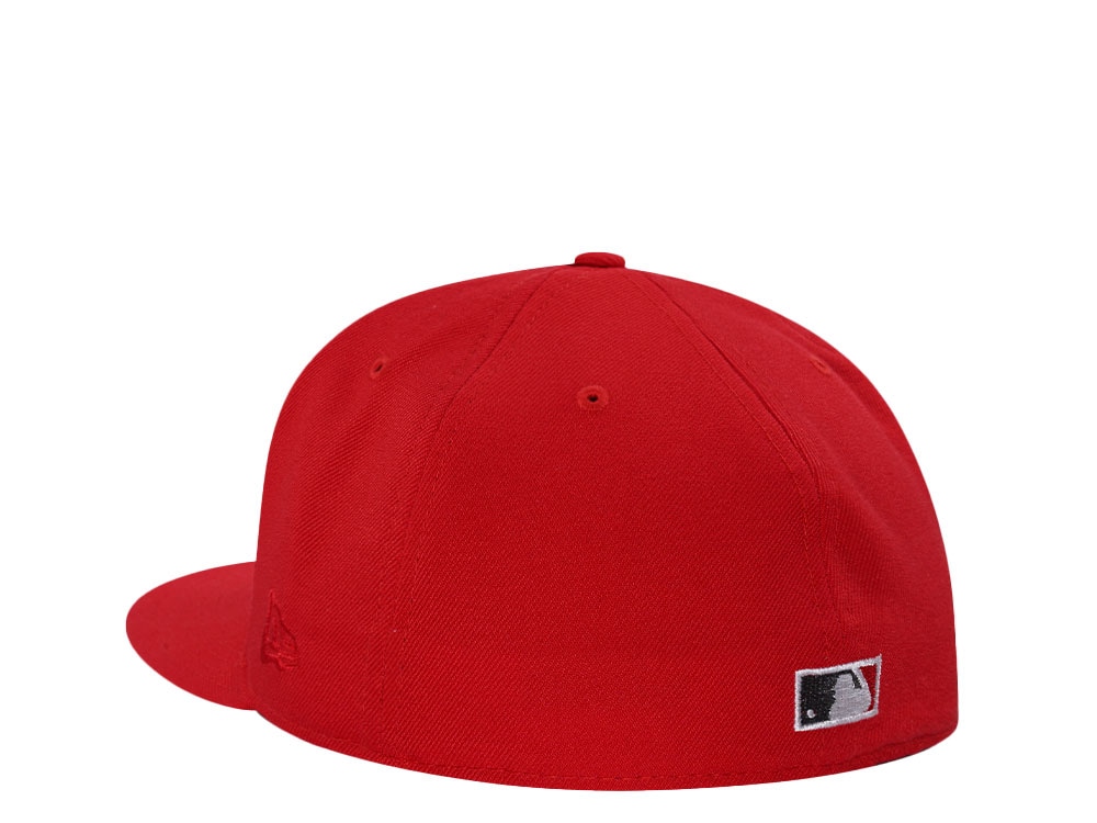 New Era Texas Rangers All Star Game 1995 Liquid Metal Red Edition 59Fifty Fitted Casquette