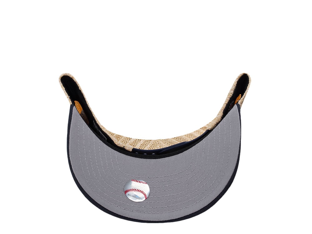New Era New York Yankees Grained Navy Edition 9Fifty Trucker A Frame Snapback Casquette