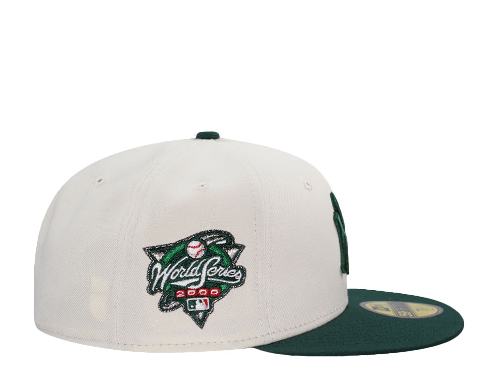 New Era New York Yankees World Series 2000 Chrome Two Tone Edition 59Fifty Fitted Casquette