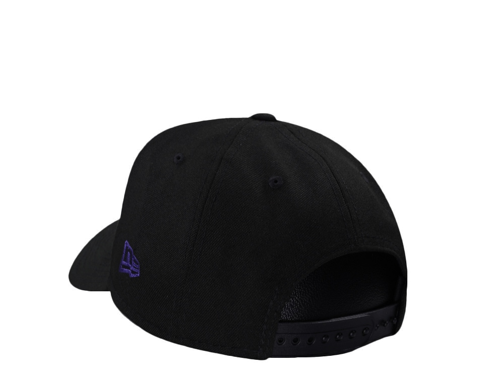 New Era Baltimore Ravens 20 Season Black Prime Edition 9Forty A Frame Snapback Casquette