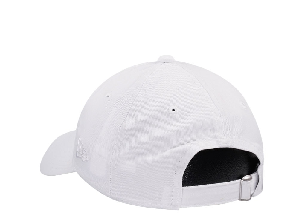 New Era New York Mets White Womens 9Twenty Strapback Casquette