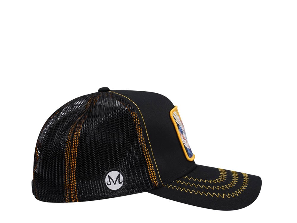 Capslab Dragon Ball Z Majin Vegeta Black Trucker Snapback Casquette