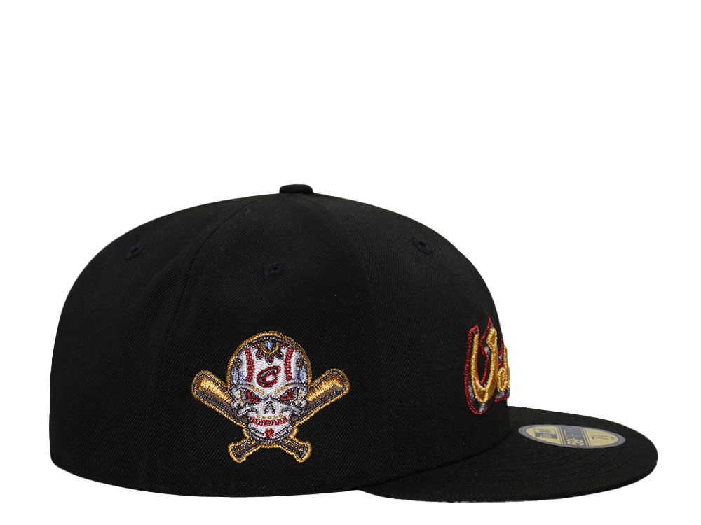 New Era Columbus Clippers Veleros Black Metallic Edition 59Fifty Fitted Casquette