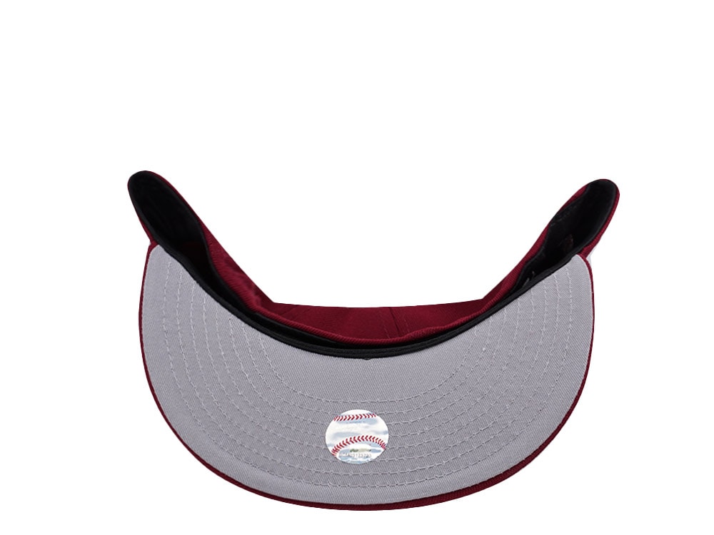 New Era Philadelphia Phillies All Star Game 1996 Cardinal Red Prime Edition 59Fifty Fitted Casquette