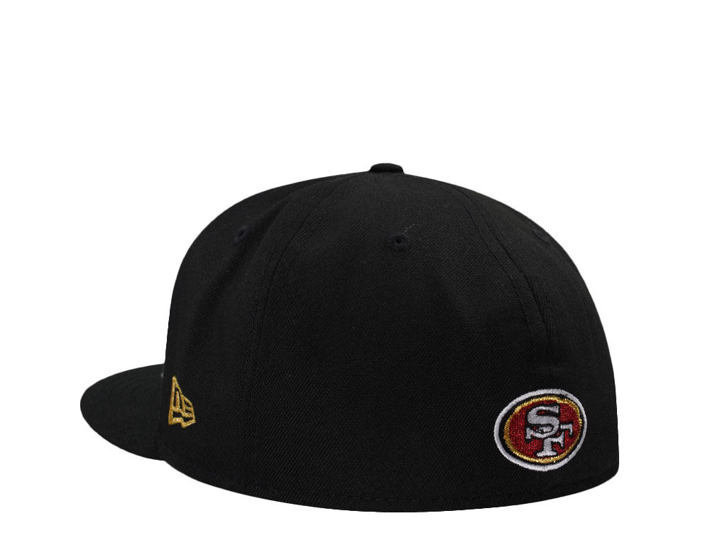 New Era San Francisco 49ers 75th Anniversary Black Prime Edition 59Fifty Fitted Casquette