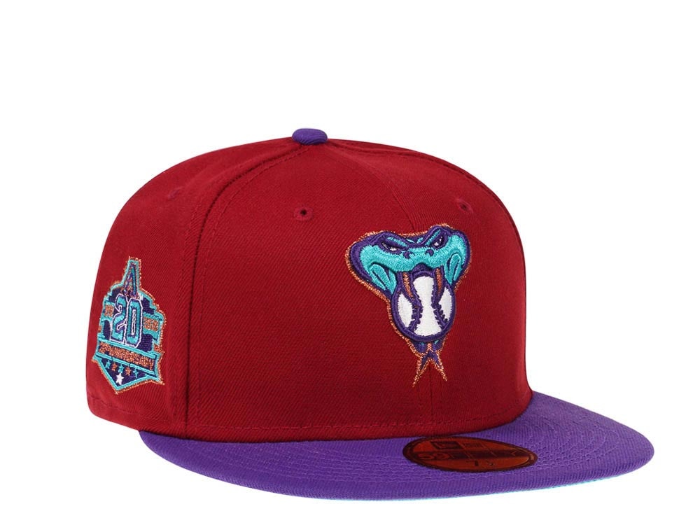 New Era Arizona Diamondbacks 20th Anniversary Copper Prime Two Tone Edition 59Fifty Fitted Casquette
