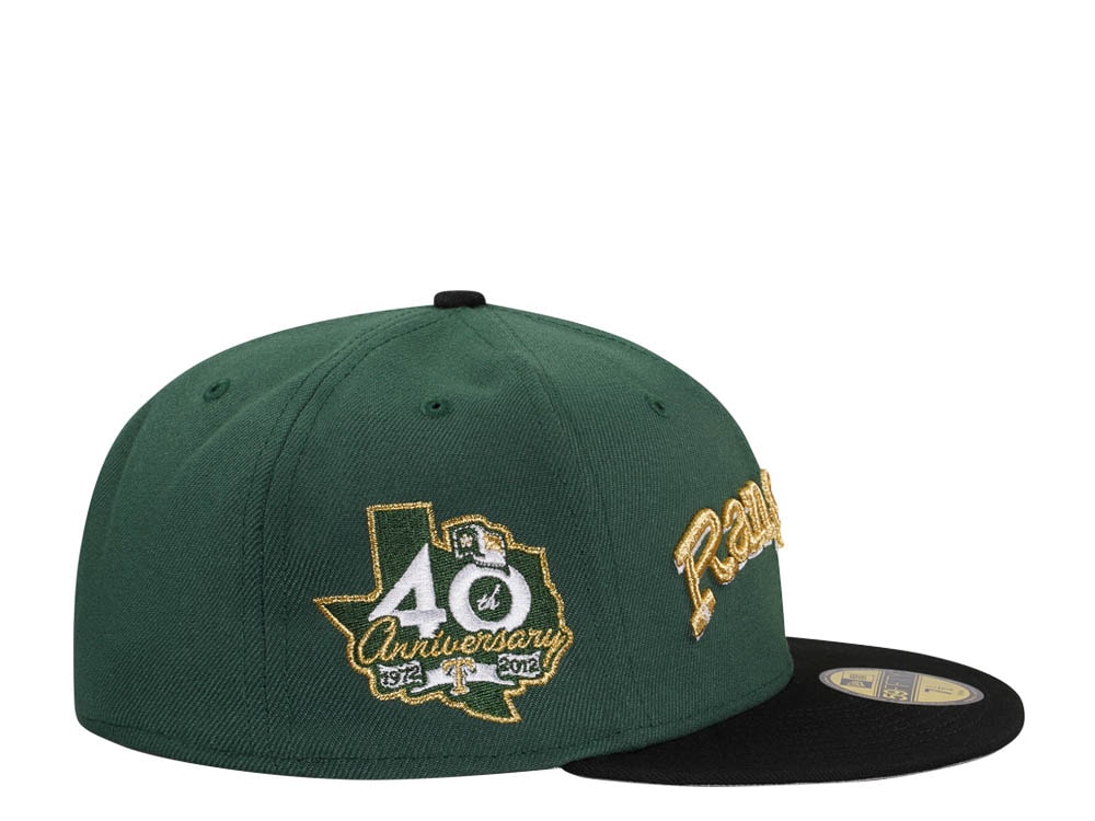 New Era Texas Rangers 40th Anniversary Golden Script Two Tone Edition 59Fifty Fitted Casquette