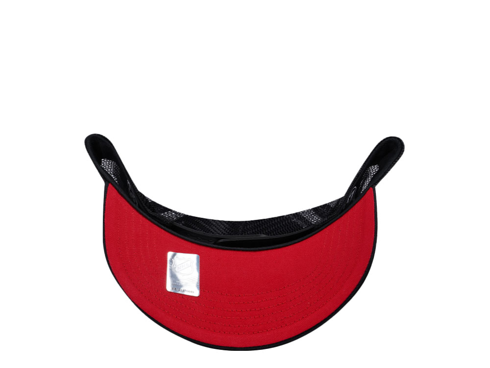 47Brand Chicago Blackhawks Black Hitch Trucker Snapback Casquette