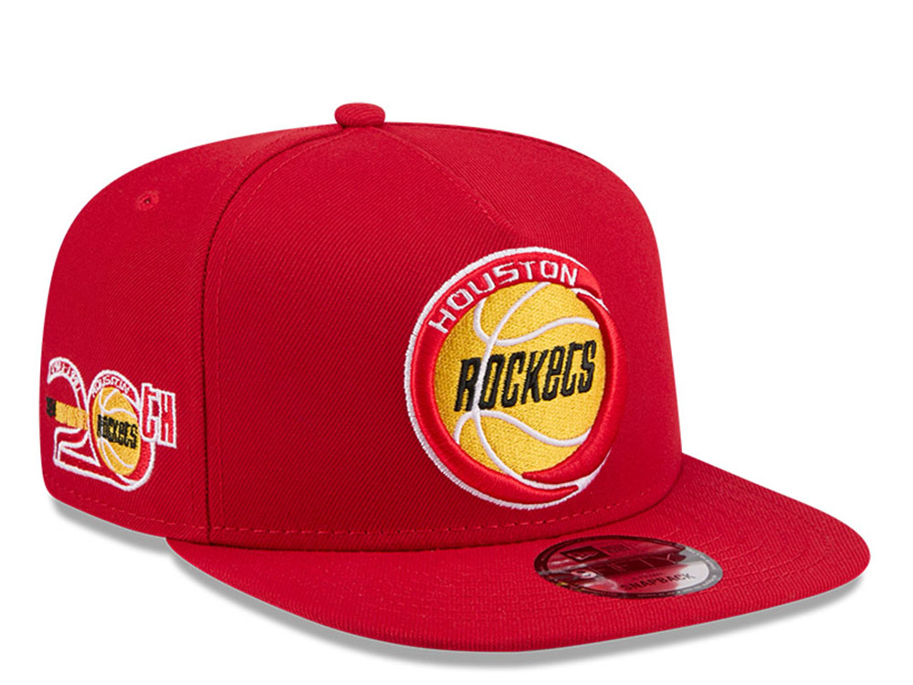 New Era Houston Rockets 20th Anniversary HWC Edition 9Fifty A Frame Snapback Casquette