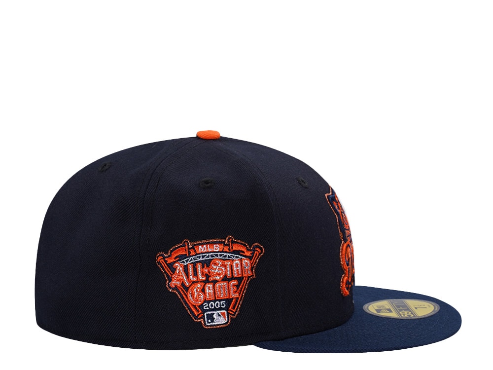 New Era Detroit Tigers All Star Game 2005 Ocean Blue Prime Edition 59Fifty Fitted Casquette
