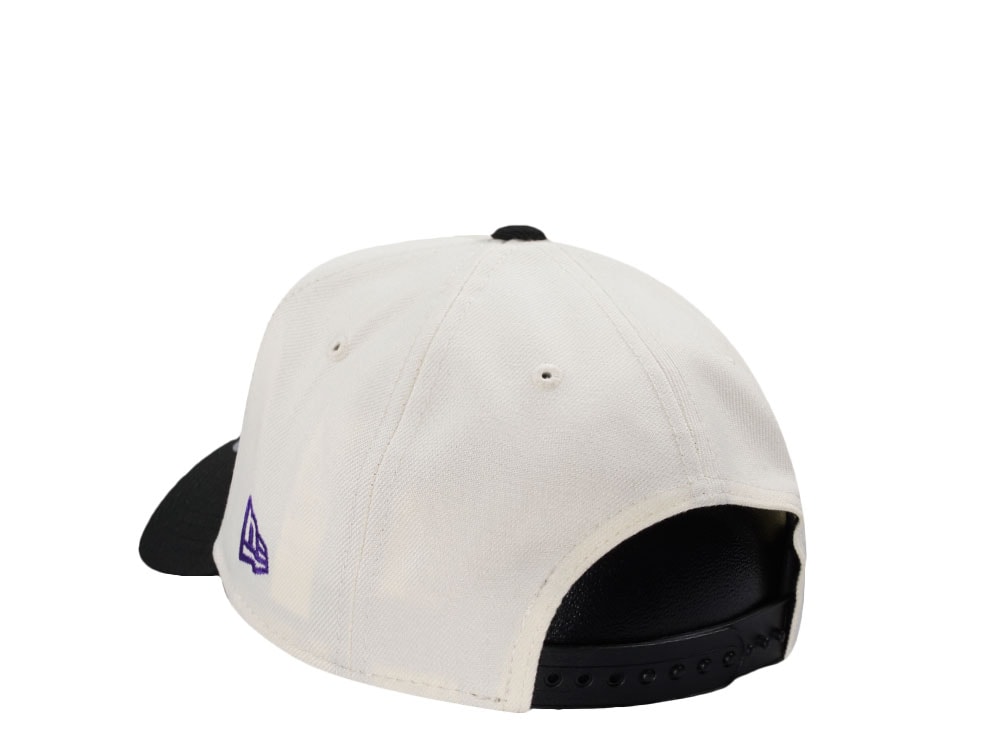 New Era Arizona Diamondbacks World Series 2001 Chrome Two Tone Edition 9Forty A Frame Snapback Casquette