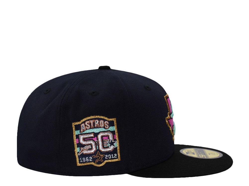 New Era Houston Astros 50th Anniversary Navy Two Tone Edition 59Fifty Fitted Casquette