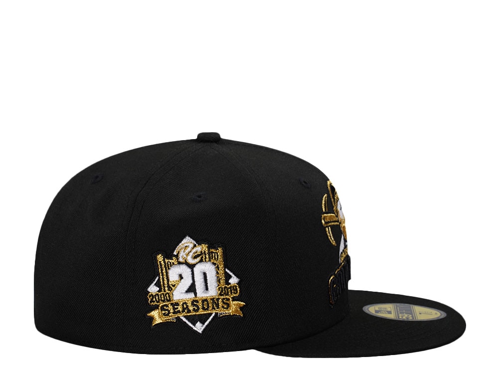New Era Sacrament River Cats Gold Diggers 20 Seasons Black Throwback Edition 59Fifty Fitted Casquette