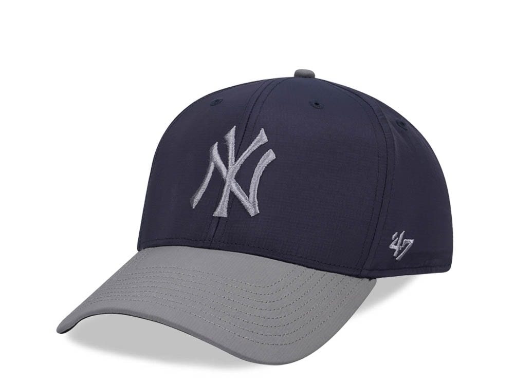47Brand New York Yankees Navy Brrr MVP Snapback Casquette