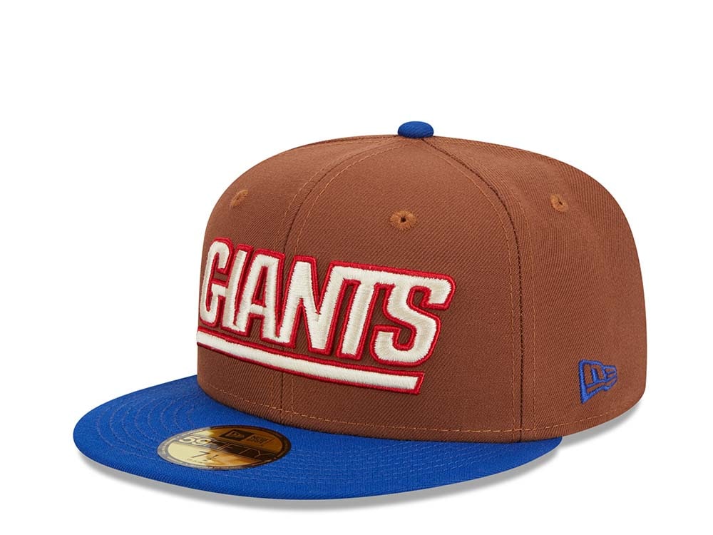 New Era New York Giants 75th Anniversary Harvest Two Tone Edition 59Fifty Fitted Casquette