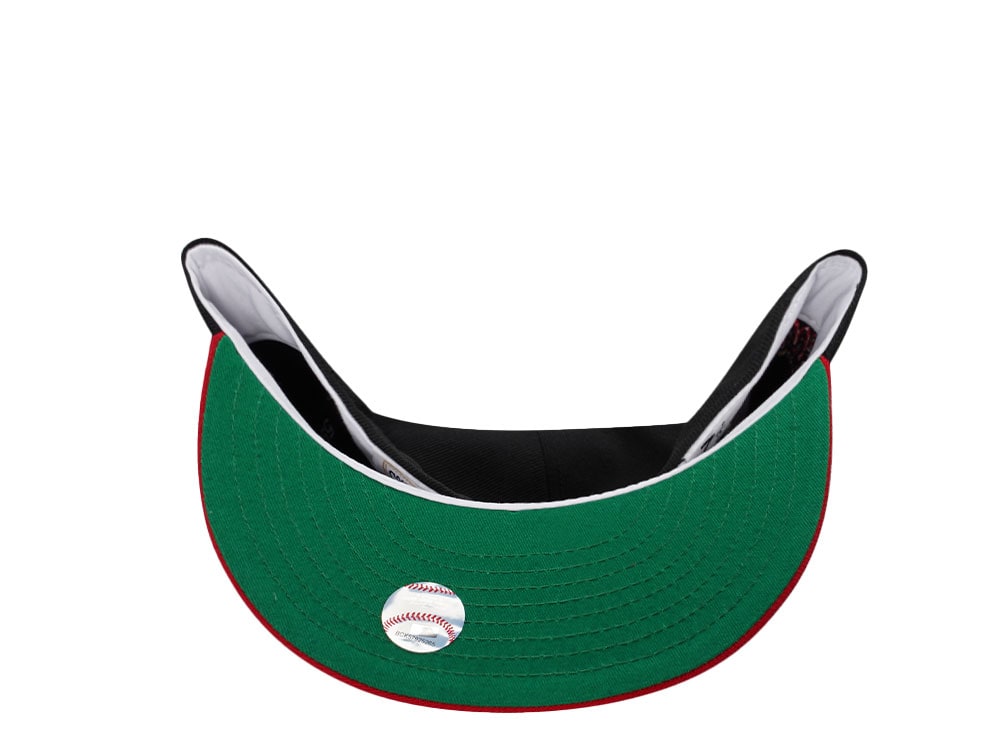 New Era Atlanta Braves World Series 1995 Wool Two Tone Throwback Edition 59Fifty Fitted Casquette