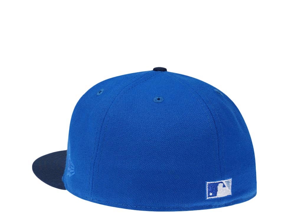 New Era Tampa Bay Rays Inaugural Season 1998 Deep Sea Metallic Two Tone Edition 59Fifty Fitted Casquette