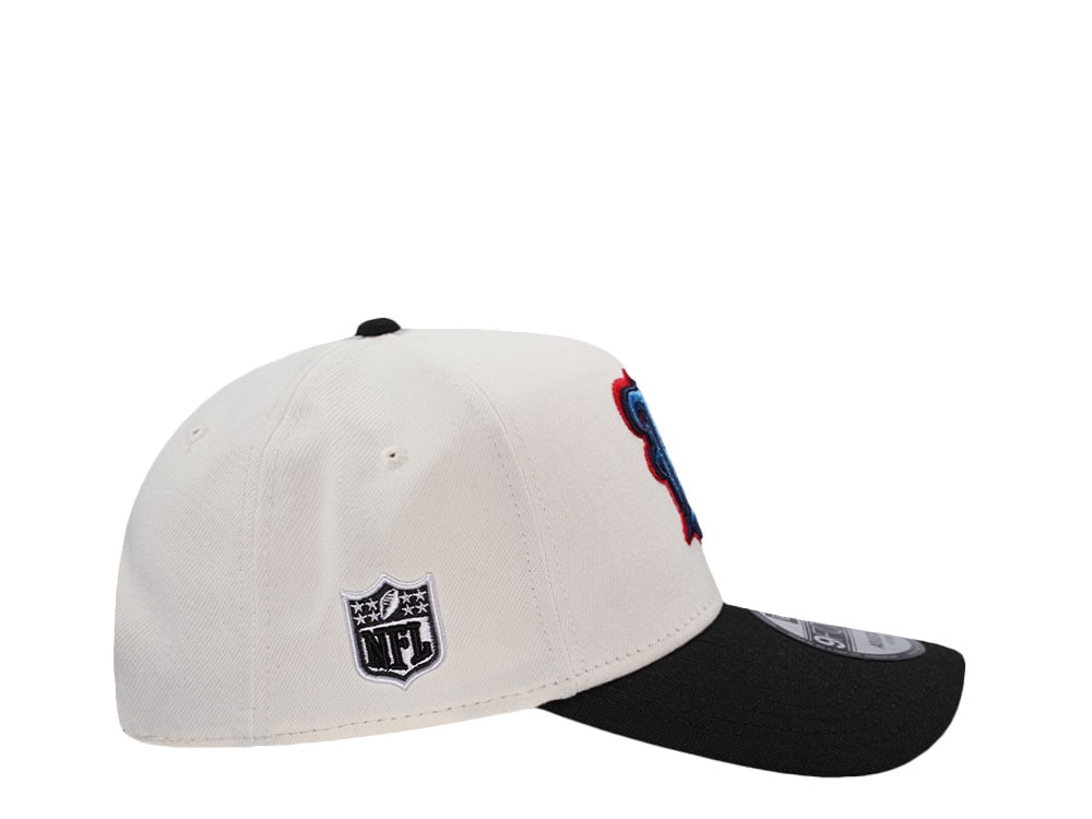 New Era Houston Texans Classic Chrome Two Tone Edition 9Forty A Frame Snapback Casquette