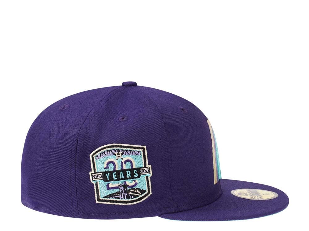 New Era Houston Astros 20th Anniversary Purple Edition 59Fifty Fitted Casquette