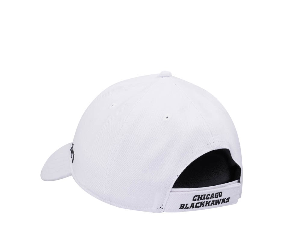 47Brand Chicago Blackhawks White MVP Snapback Casquette