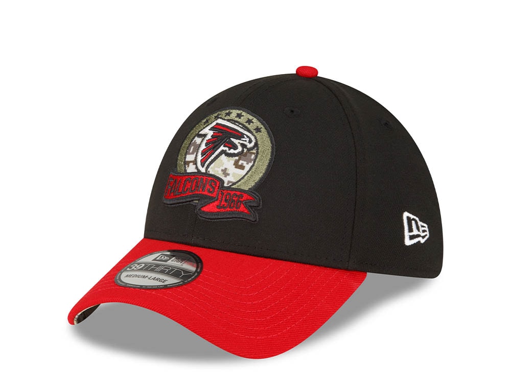 New Era Atlanta Falcons Salute to Service 2022 39Thirty Stretch Casquette