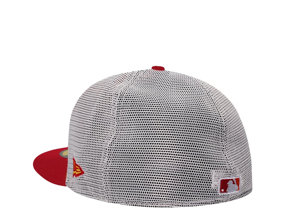 New Era Los Angeles Dodgers Beach Gold Two Tone Edition 59Fifty Trucker Fitted Casquette