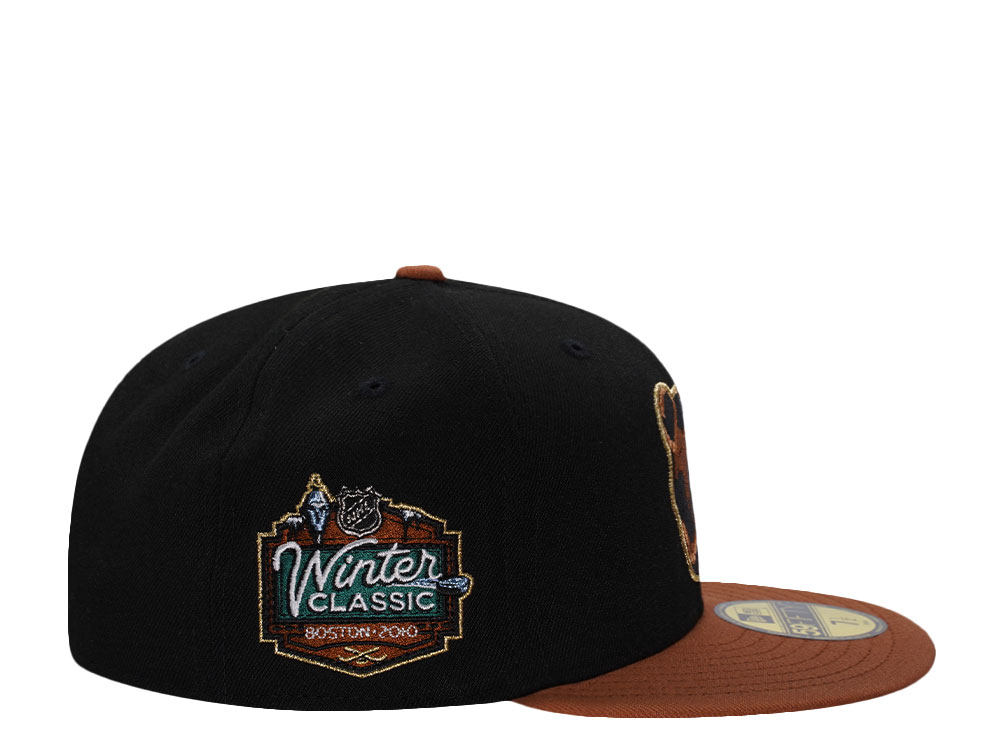 New Era Boston Bruins Winter Classic 2010 Black Two Tone Edition 59Fifty Fitted Casquette