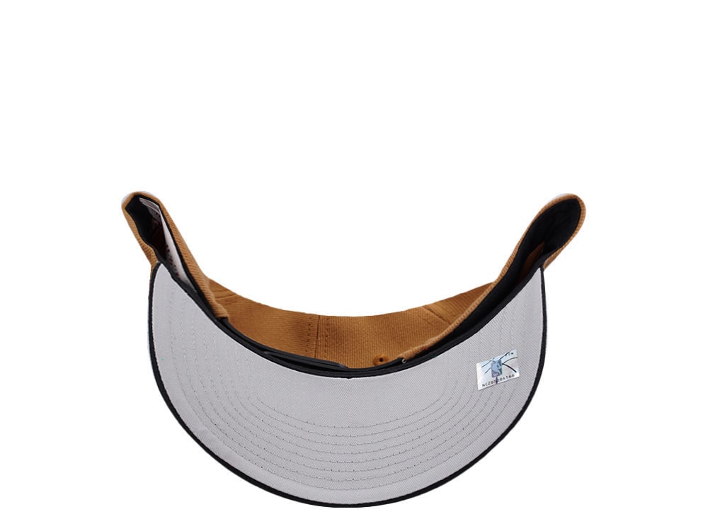 Mitchell & Ness Philadelphia 76ers NBA In The City Brown Edition Pro Pinch Fit Snapback Casquette