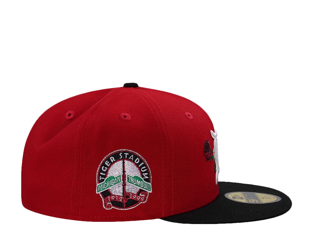 New Era Detroit Tigers Stadium Scarlet Rose Two Tone Edition 59Fifty Fitted Casquette
