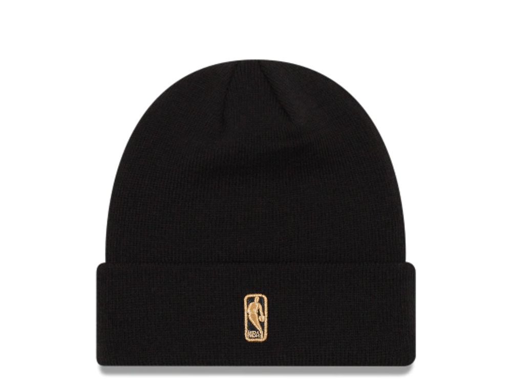 New Era Los Angeles Lakers Black and Gold Logo Chapeaux