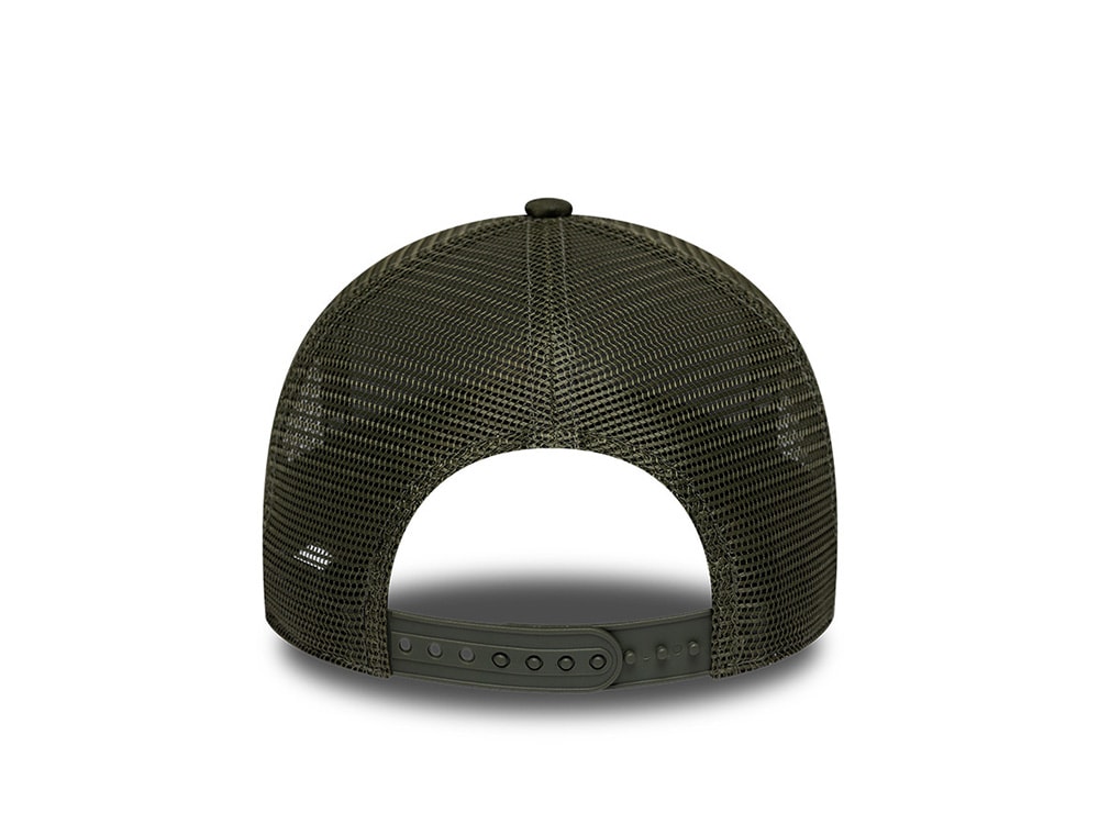 New Era Paris Saint Germain Green Tonal Camouflage Prime Edition 9Forty A Frame Trucker Snapback Casquette