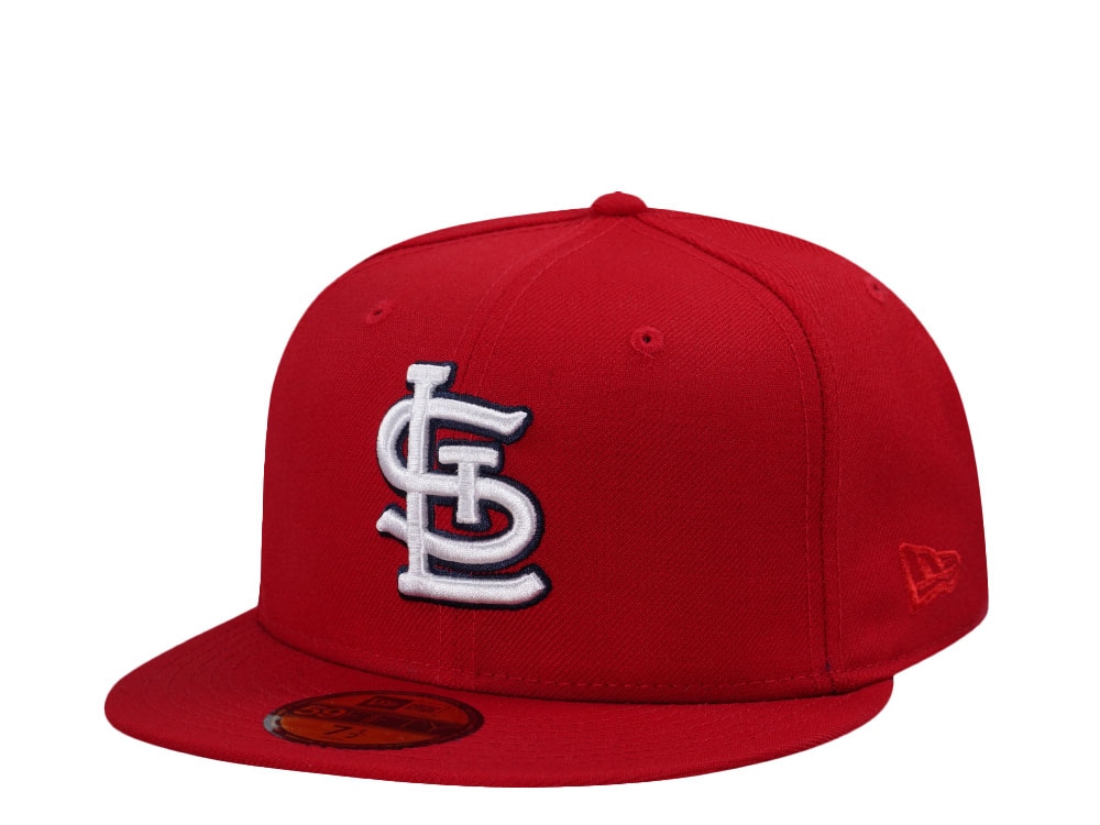 New Era St. Louis Cardinals Red Prime Wool Edition 59Fifty Fitted Casquette