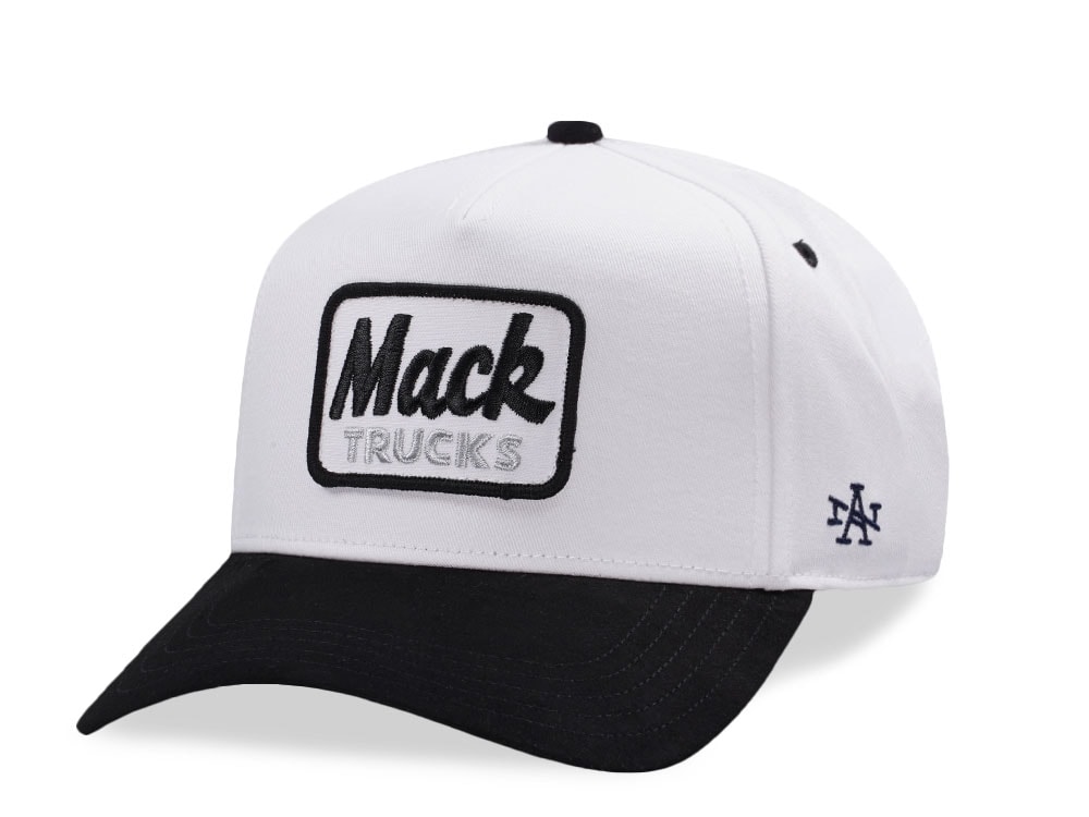American Needle Mack Trucks White Wrangler Edition Snapback Casquette