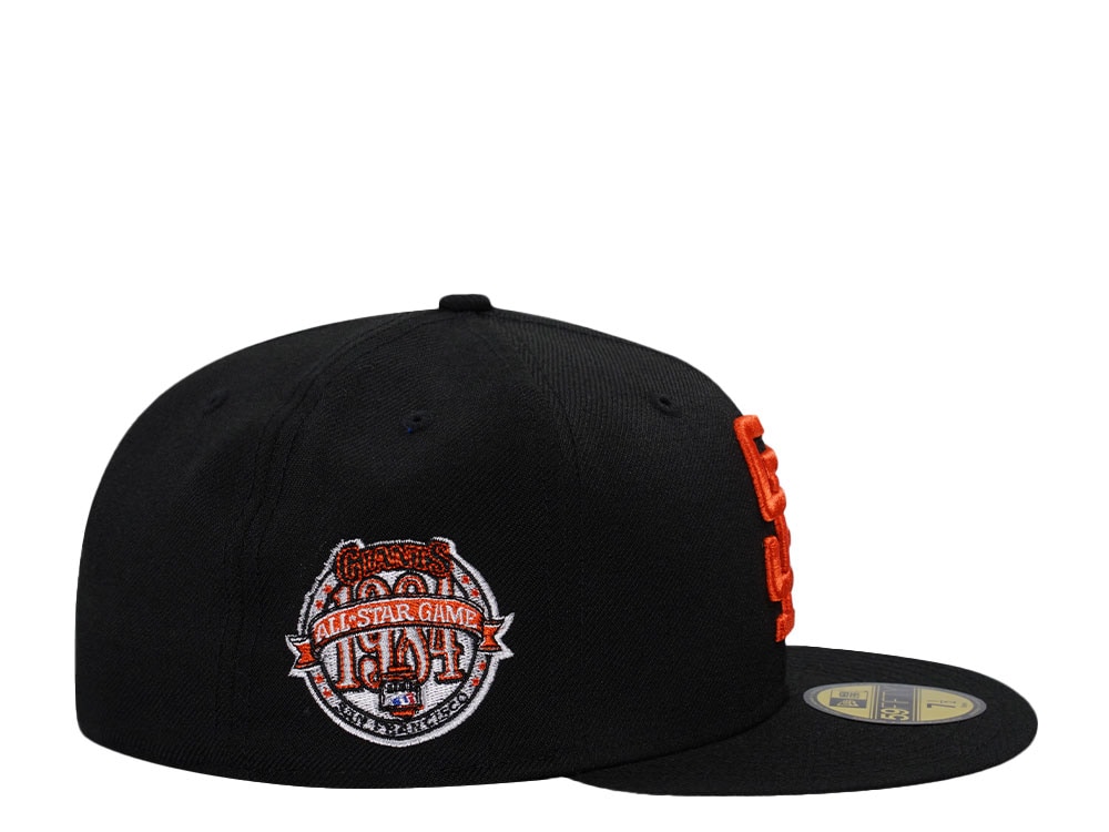 New Era San Francisco Giants All Star Game 1984 Black Wool Edition 59Fifty Fitted Casquette