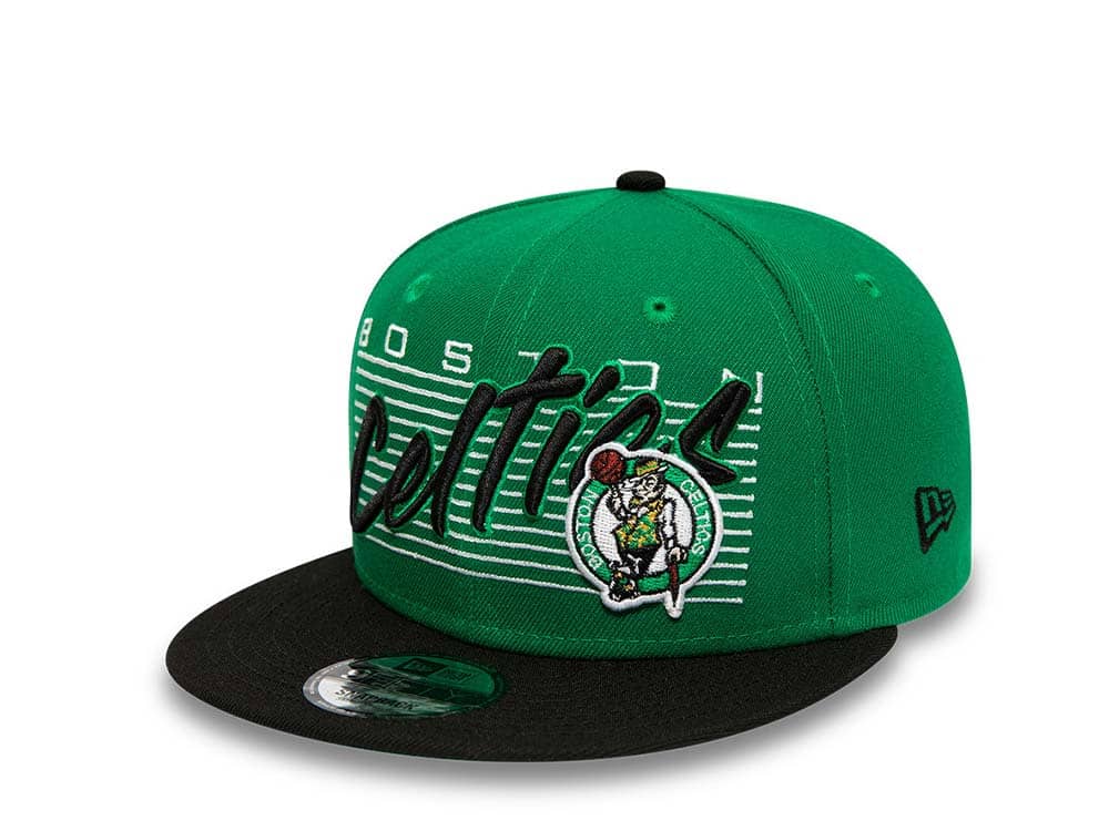 New Era Boston Celtics Team Wordmark 9Fifty Snapback Casquette