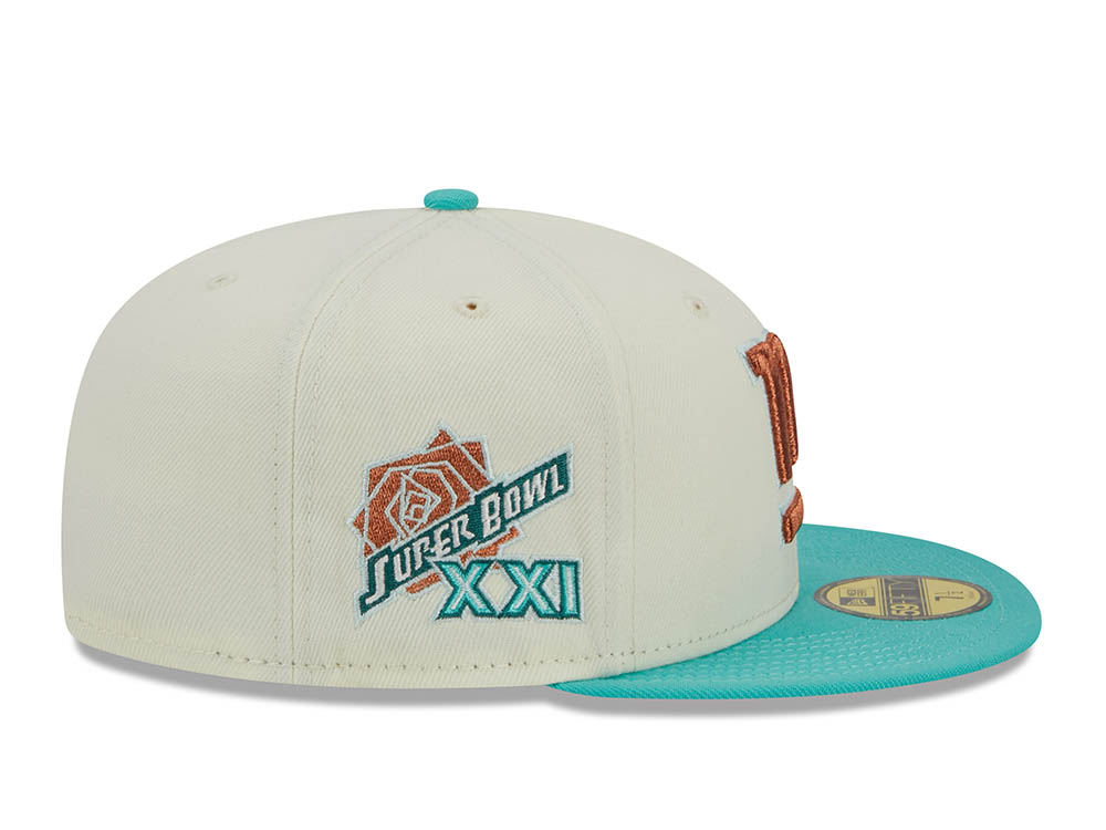 New Era New York Giants Super Bowl XXI Two Tone City Icon 59Fifty Fitted Casquette