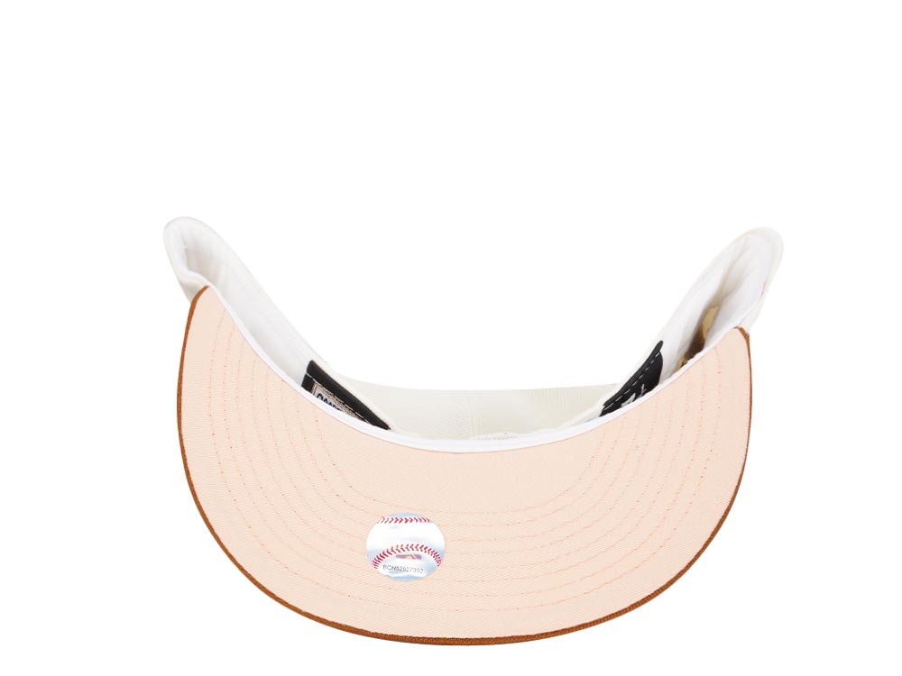 New Era Florida Marlins World Series 2003 Cream Peach Copper Two Tone Edition 59Fifty Fitted Casquette